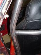 C4 Corvette Roll Cage Harness Bar Joint Driver Side Rear Install